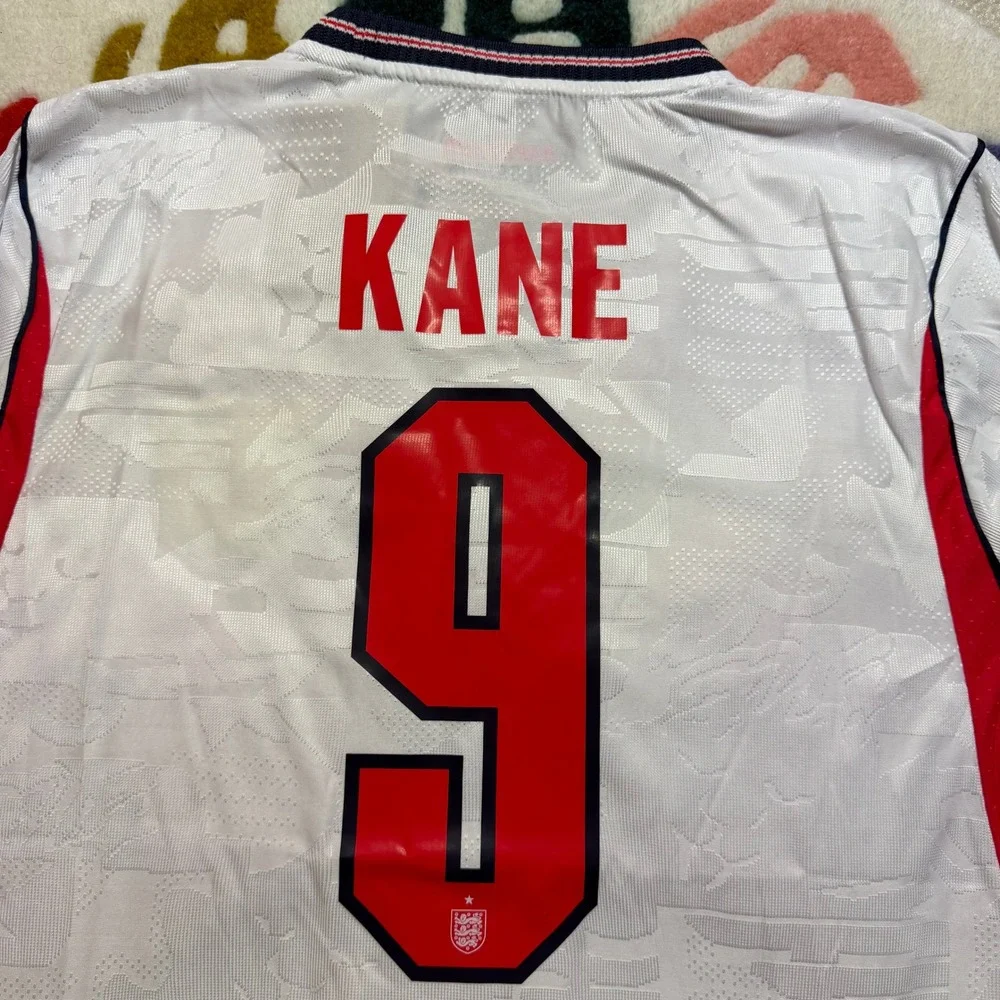 Nike England Harry Kane #9 Home Jersey White XL 2026 World Cup Patch